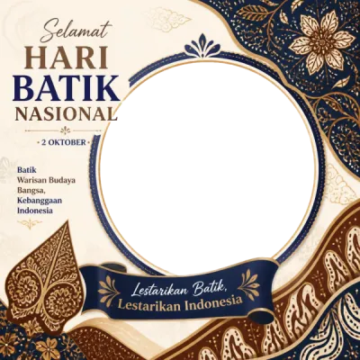 Twibbon Hari Batik Nasional
